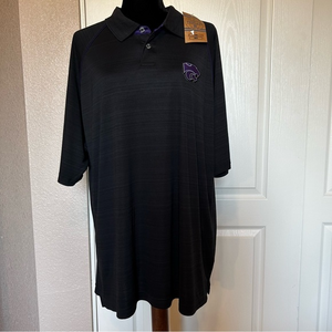 NWT Rivalry Threads 91‎ Kansas State Wildcats Men’s Polo Shirt Size XL